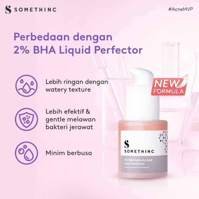 SOMETHINC 2% BHA Salicylic Acid Acne Treatment - Serum Usir Jerawat Mendem