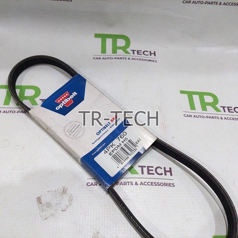 fanbelt optibelt atoz , lancer , ertiga 4pk760 4pk 760 / RIBBED BELT