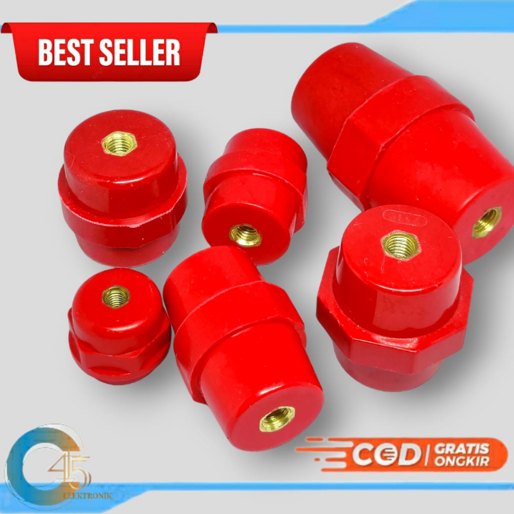 Isolator Busbar Merah SM 40-8
