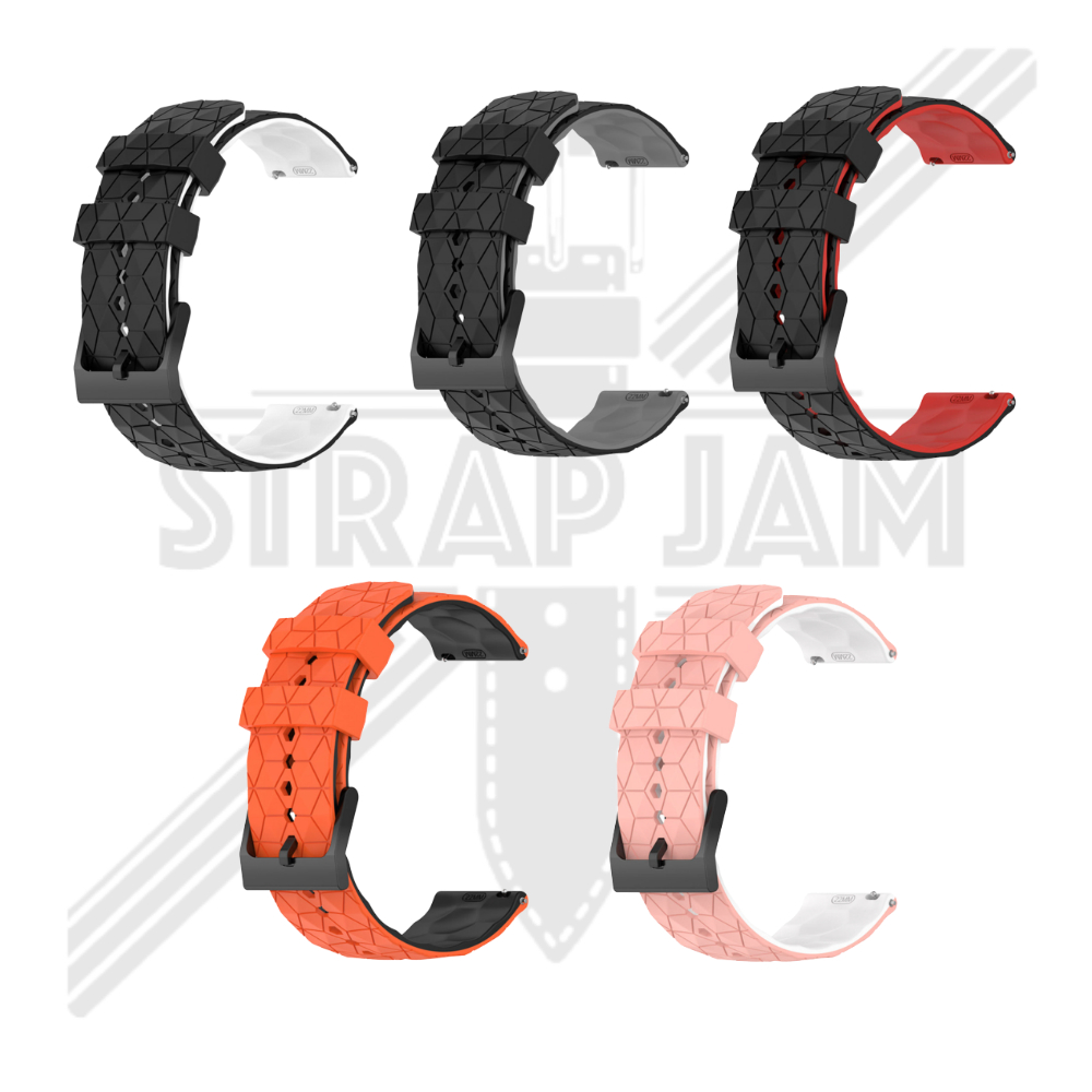 ZQT Strap 20mm Garmin Approach S12 / S40 / S42 - Tali Jam Silikon Rubber Quick Release