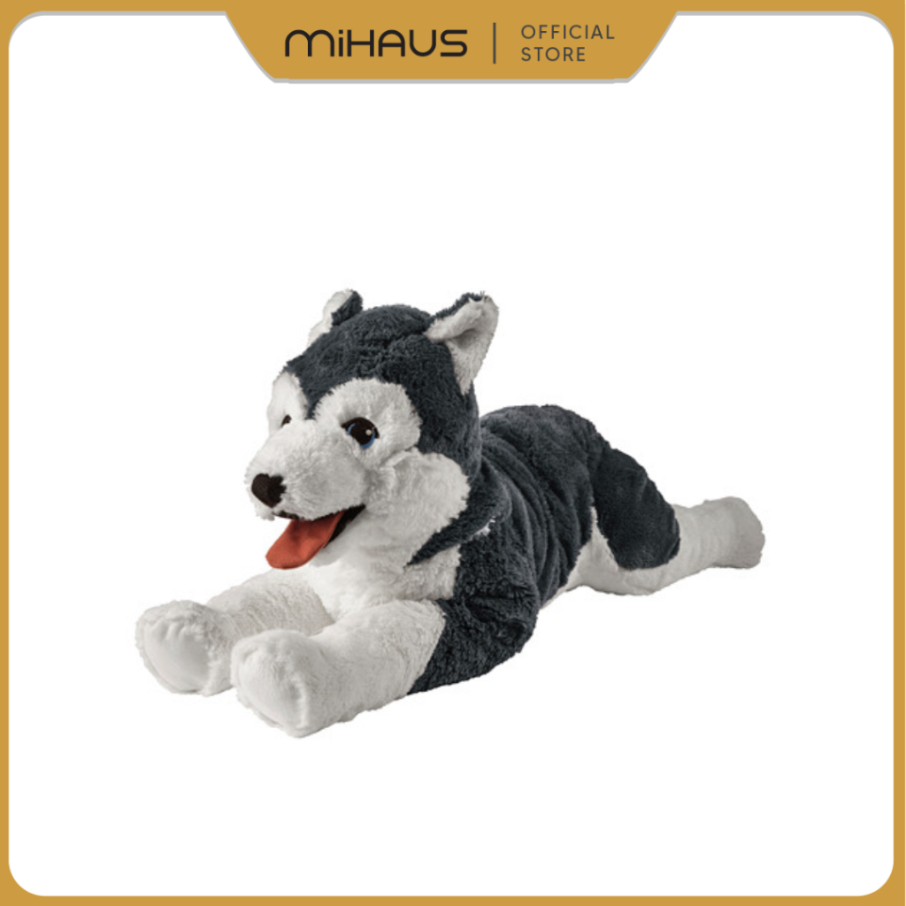 IKEA LIVLIG Boneka,  mainan anak siberian husky, 57 cm LI1425341