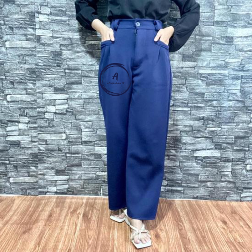 PANTS KULOT WANITA SCUBA / KULOT SCUBA / CELANA WANITA / FASHION WANITA KOREAN LOOK