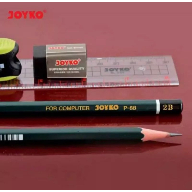 

Pensil Joyko 2B P - 88 Hijau Pensil 2B