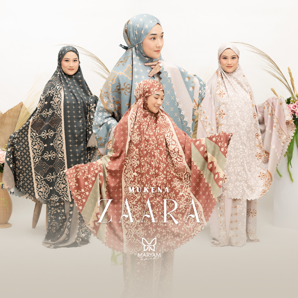 MTP 02 - Mukena Dewasa Daily 2in1 Zaara Series | Mukena Premium 2 in 1 Luxury | Mukena Jumbo Dewasa 
