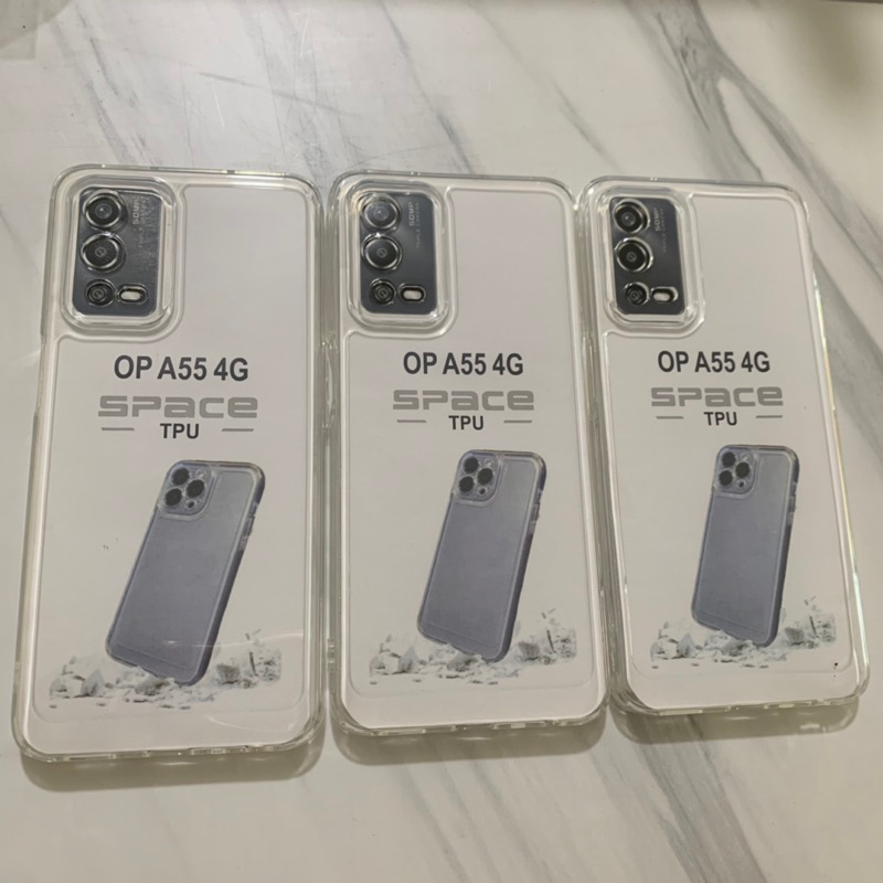 Softcase Oppo A55 4G Oppo A57 4G 2022 Oppo A58 5G A78 5G Oppo Reno 8T 5G - Case Clear Bening Space Tpu - UA