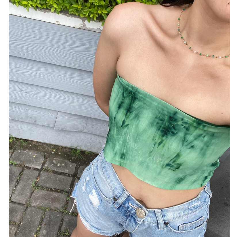 Sweet Mojito Stretchy Tube Top