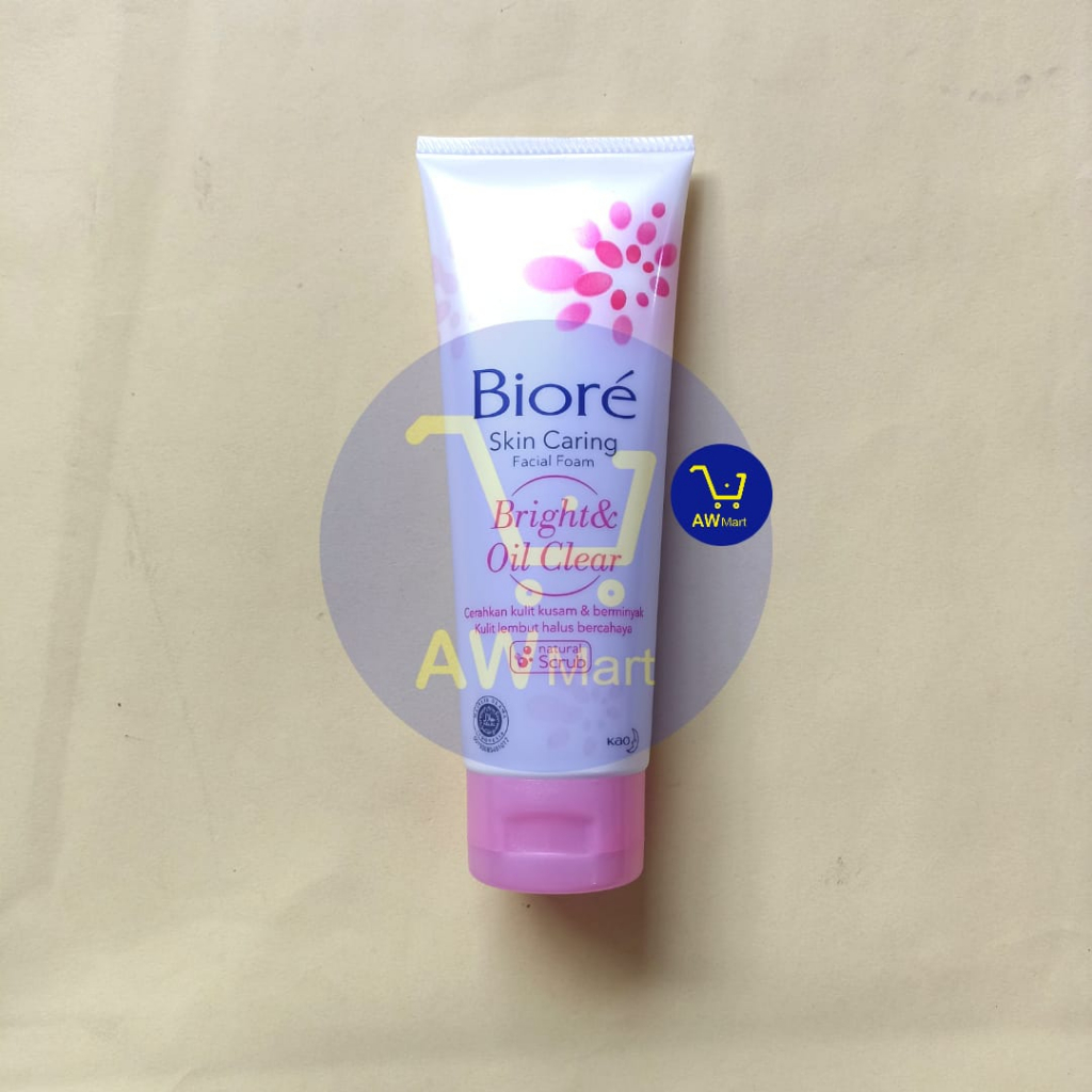 BIORE FACIAL FOAM SKIN CARING 100 GRAM - SABUN CUCI MUKA BIORE SKIN CARING 100 GRAM ALL VARIAN