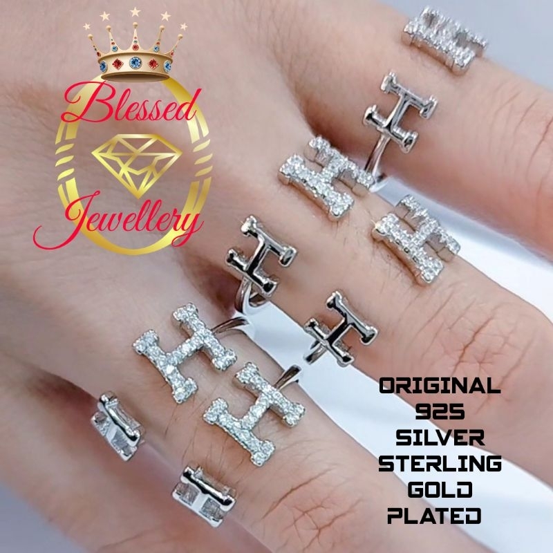 CINCIN PERAK ASLI 925 LAPIS EMAS