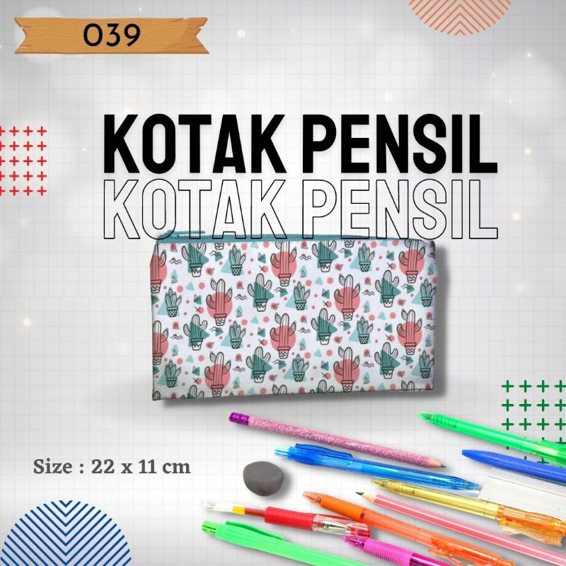 

Tempat Pensil, Kotak Pensil 039 gambar kaktus Serbaguna Murah Dan Kualitas Terjamin.