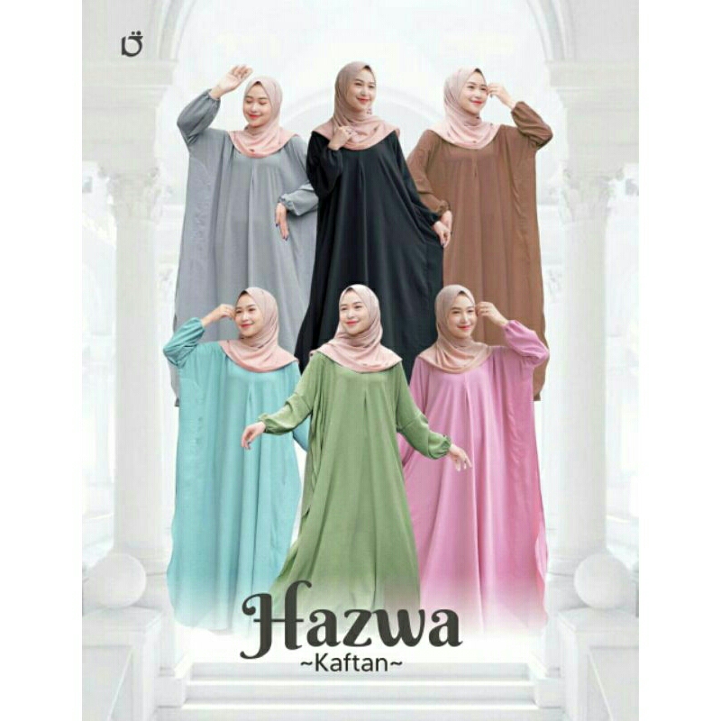 Ready KAFTAN HAZWA ori by Aqilalova