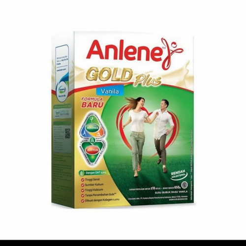 

ANLENE GOLD PLUS 600 GRAM SUSU LANSIA 50+ RASA ORIGINAL