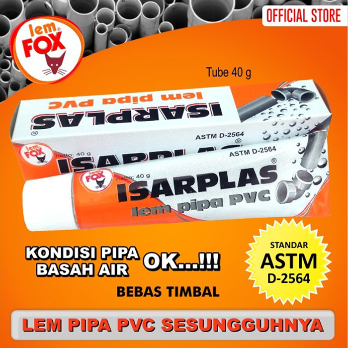 Lem Pipa/Lem PVC/Lem Pipa Tube Isarplas/Lem Pipa Kaleng Isarplas Super