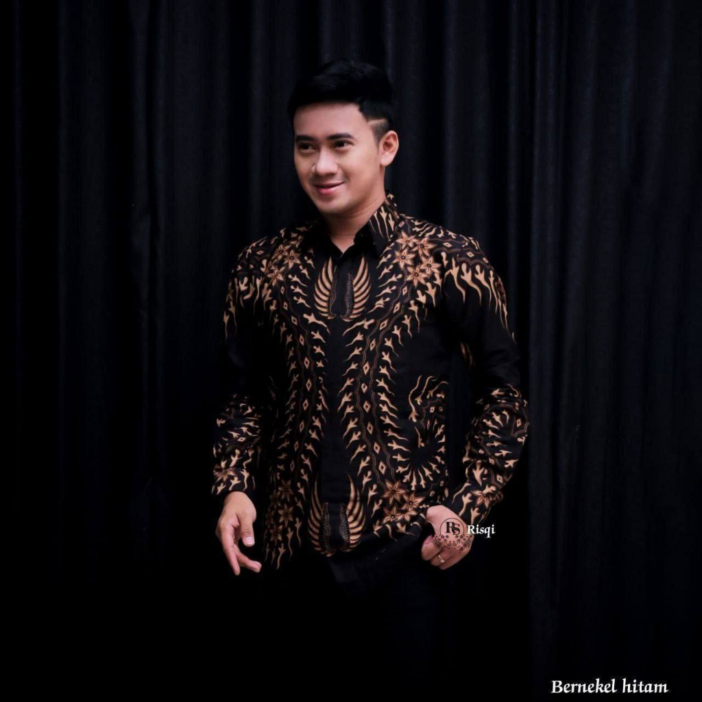 Kemeja Batik Pria Lengan Panjang Baju Batik Pria Lengan Panjang Batik Pria