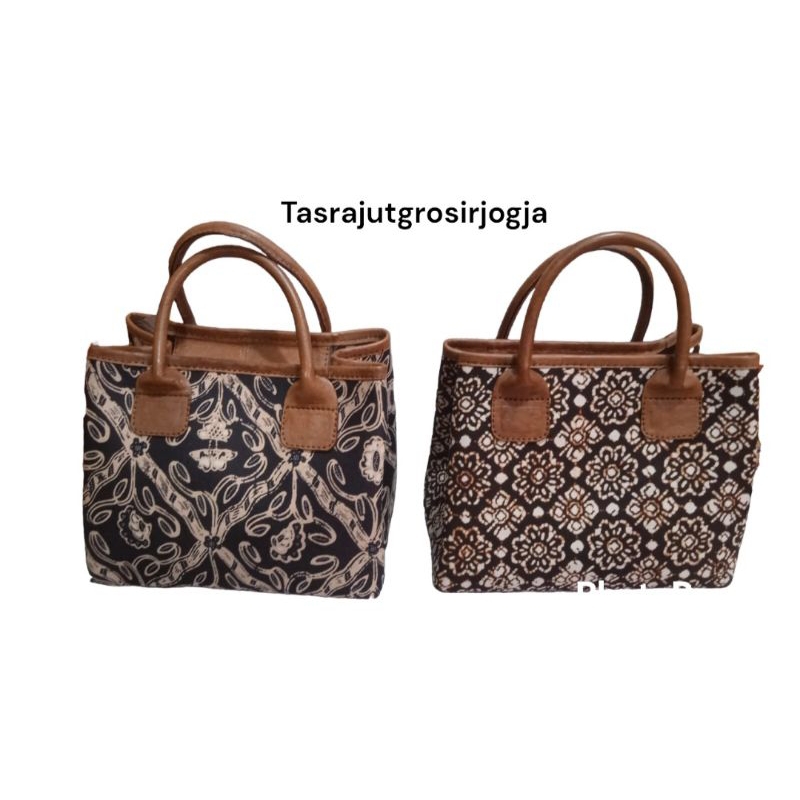TAS WEBE KULIT KOMBINASI BATIK