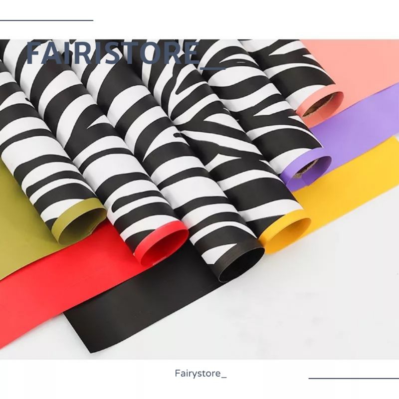 

Kertas Bunga Animal Motif Zebra Buket Bunga Wrapping Paper (58×58) — K35