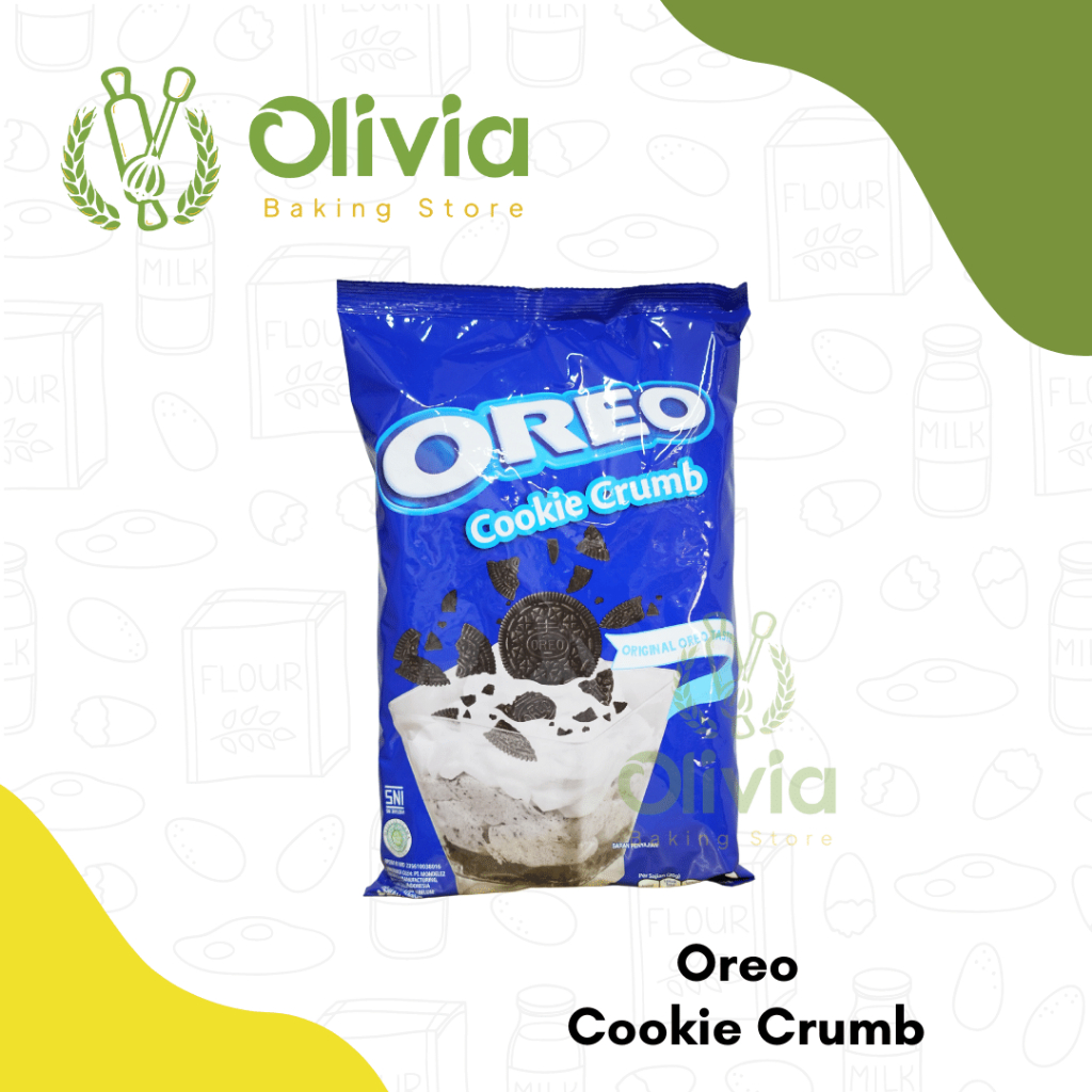 

Oreo Cookie Crumb Biskuit Bubuk / Hancur 1 kg