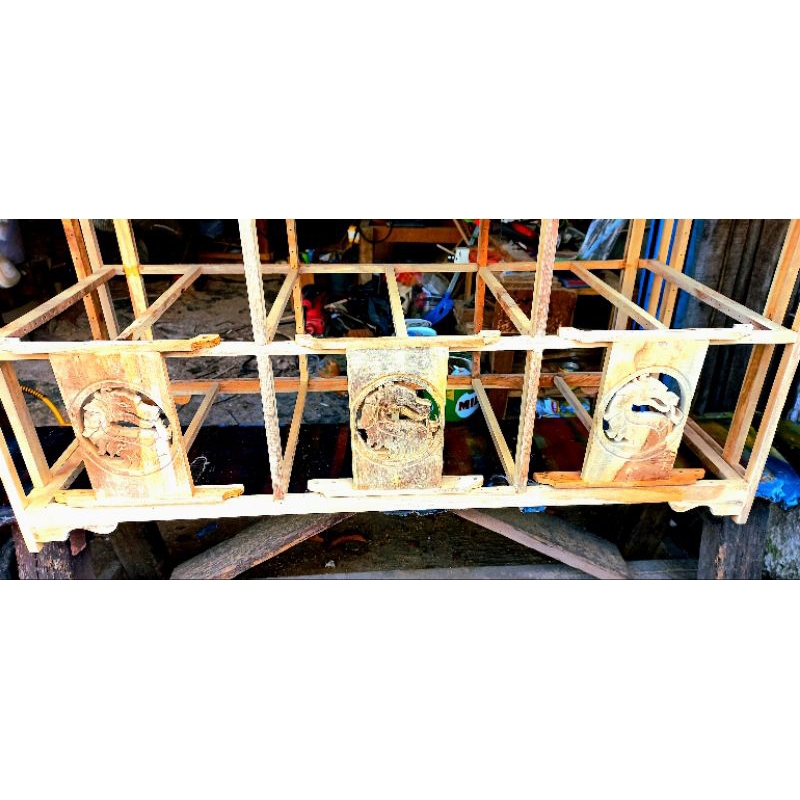 rangka dongdang merpati 6 pintu