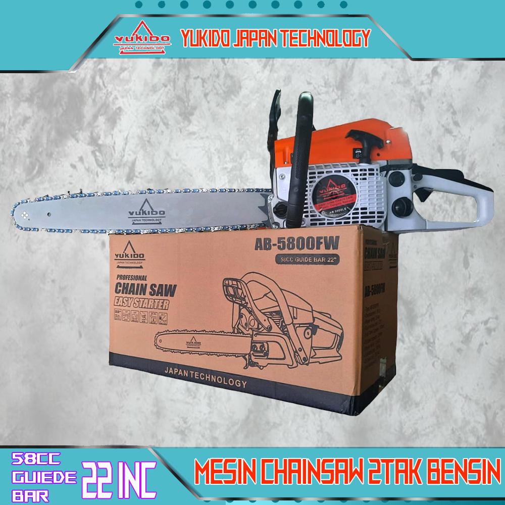 TERMURAH!! Chain Saw EDON 22in EDON ED15-5882 (2tak) Mesin Gergaji Kayu 22in EDON Gergaji Potong tersedia juga yukido 22inc