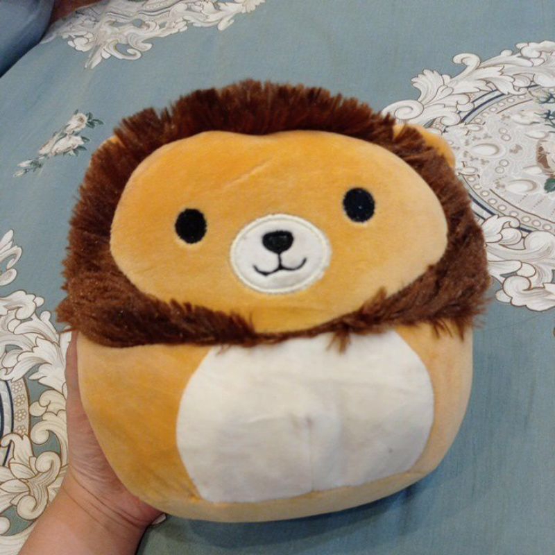 Boneka Lucu Preloved Graduation Singa Lion Paus Whale Sylvester Panda Stitch Star Bintang Bantal Gul