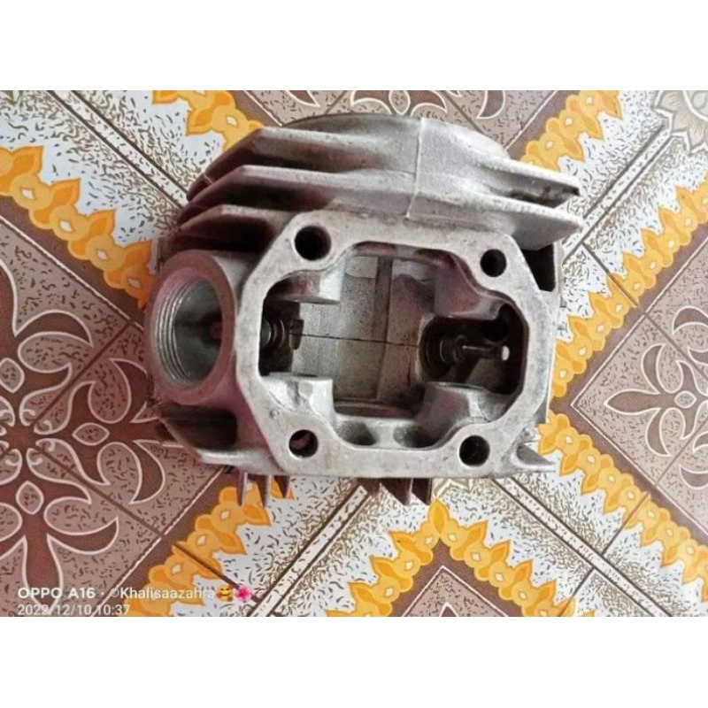 BLOK HEAD/BLOK KELEP HONDA SUPRA X OLD/GRAND/PRIMA ORI KOSONGAN