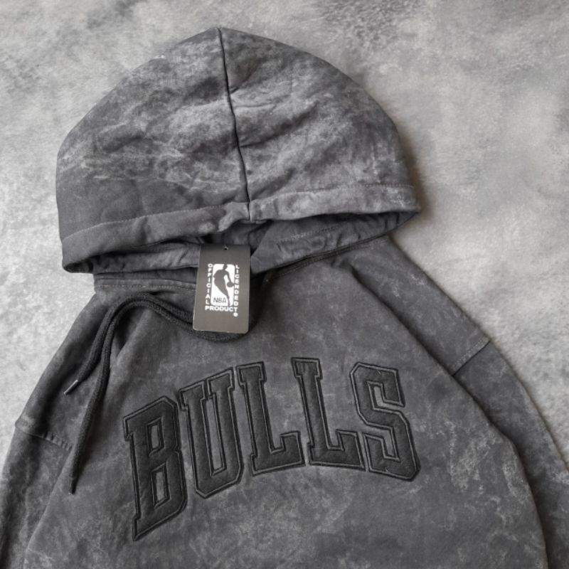 HOODIE JAKET SWEATER CHICAGO BULLS SANDWASH FULLTAG &amp; LABEL