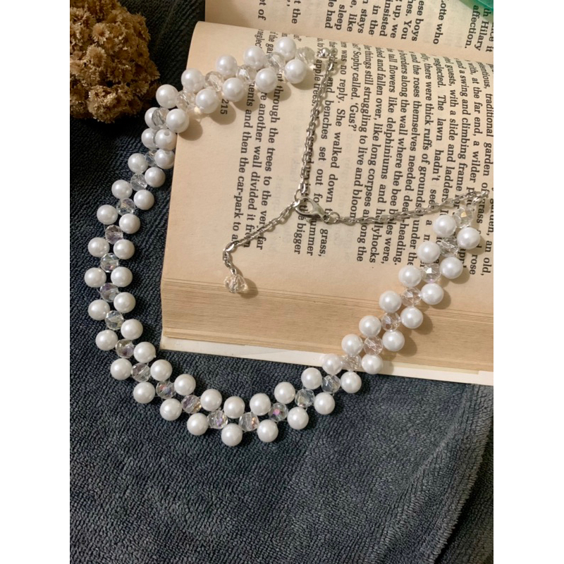 kalung aksesoris mutiara