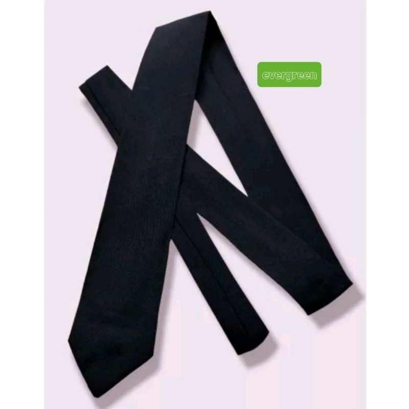Dasi Hitam Panjang | Dasi Hitam Polos | Dasi Ospek Dasi Panjang 120 cm Dasi Panjang
