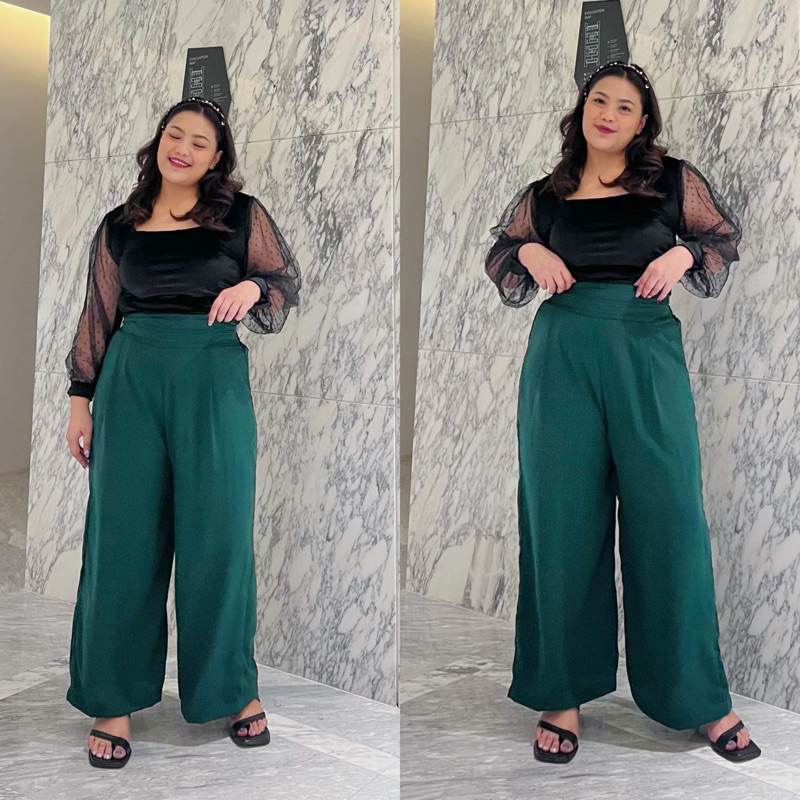 SKOUTWEAR | Hailey Pants (Pallazo Pants) Super Highwaist (Petite Size to Plus Size)