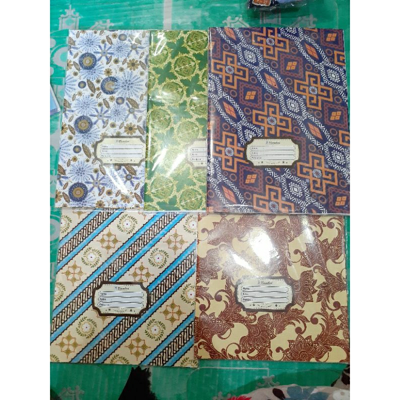 

Sampul buku Batik (10lembar) merek Bamboo premiun Quality