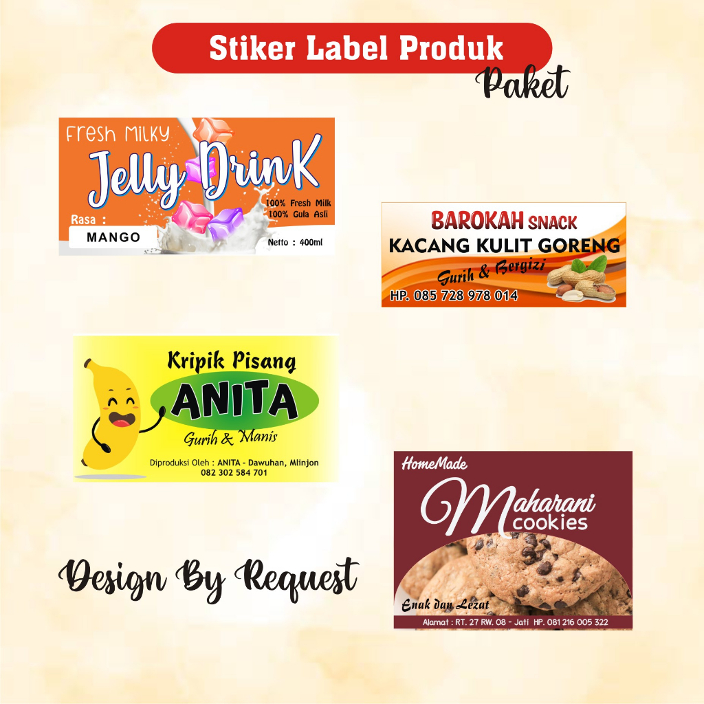 

Stiker Custom [Paket]