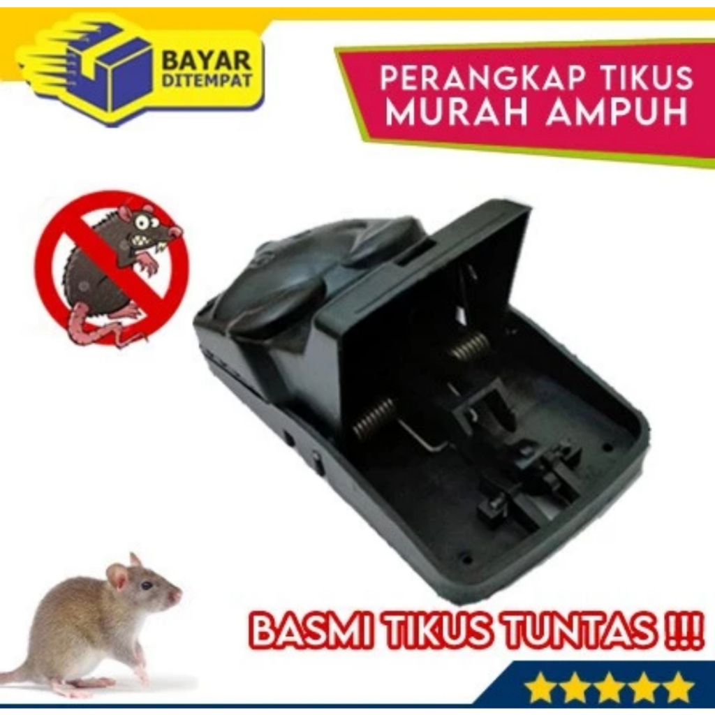 Jepretan Tikus Jebakan Jepret Aman Ampuh