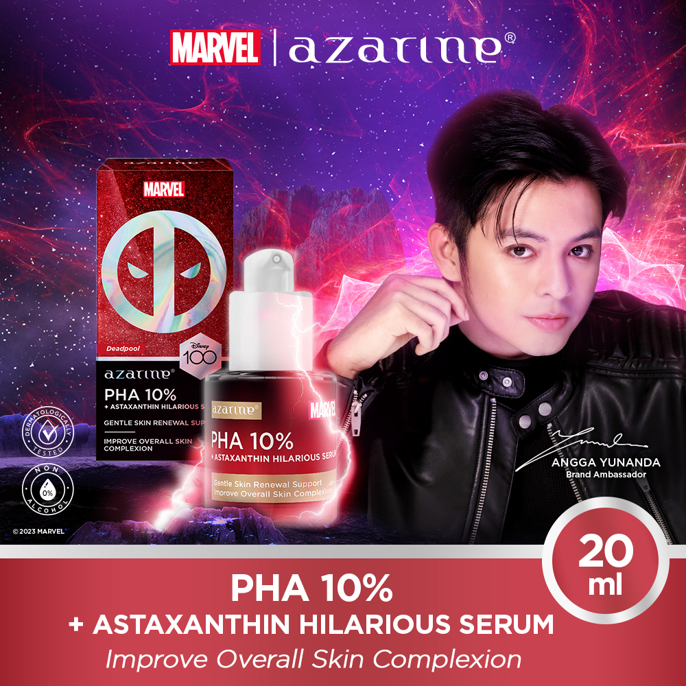 [Azarine x Marvel] PHA 10% + Astaxanthin Hilarious Serum 20ml