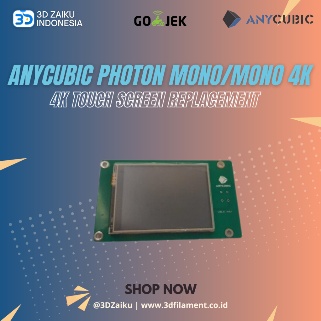 Original Anycubic Photon Mono and Mono 4K Touch Screen Replacement