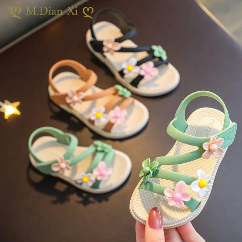 Sepatu Sendal Anak Sandal Jelly Flower Terbaru