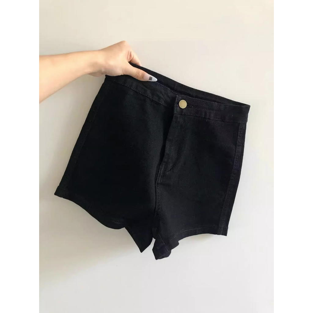 Celana Jeans Pendek Wanita Bahan Strecht Melar Model Hot Pant korea style terbaru