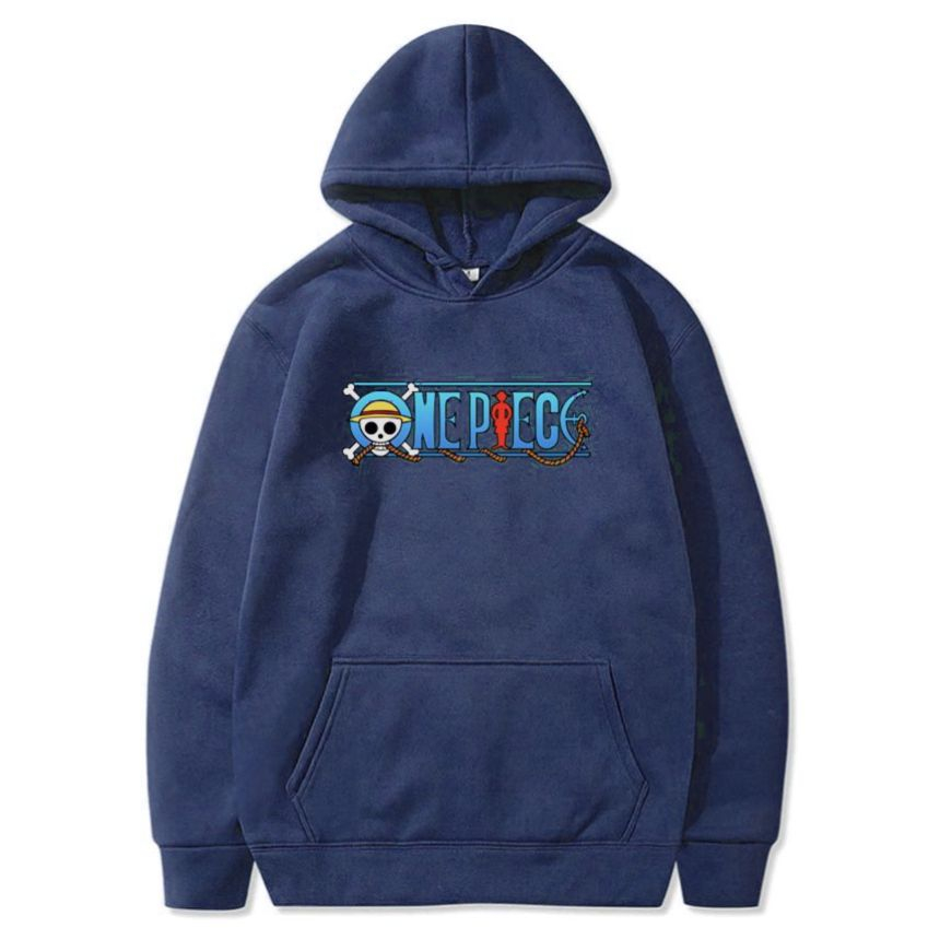 ONE PIECE LOGO Hoodie Sweater Anime Manga || Unisex Size L - XXL