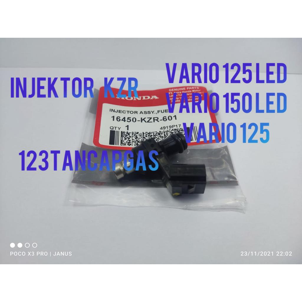 INJEKTOR ASSY KZR KUALITAS ASLI ORIGINAL HONDA VARIO 125 , VARIO 125 LED , VARIO 150 LED