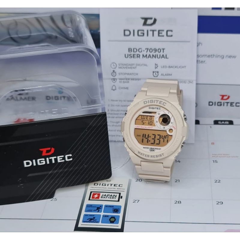 DIGITEC BDG-7090T JAM TANGAN WANITA ORIGINAL