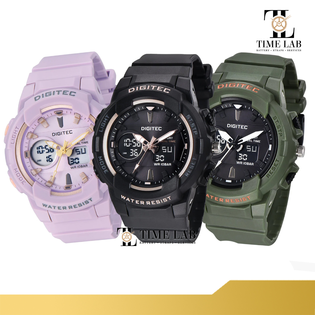 JAM TANGAN UNISEX DIGITEC BDA-4130T / BDA-4130T DIGITAL 100% ORIGINAL