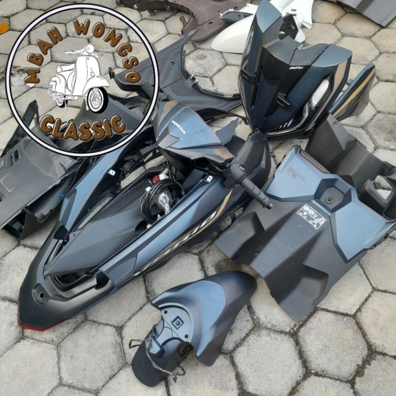 BODY FULLSET STANG BATOK LAMPU SPEEDOMETER  ALL NEW VARIO 125 TERBARU 2023 ORIGINAL