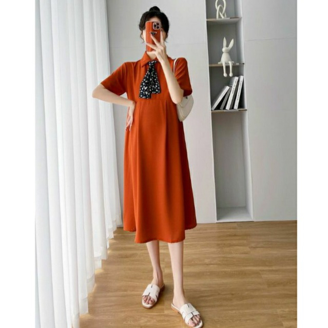 NEW!Dress Ibu Hamil