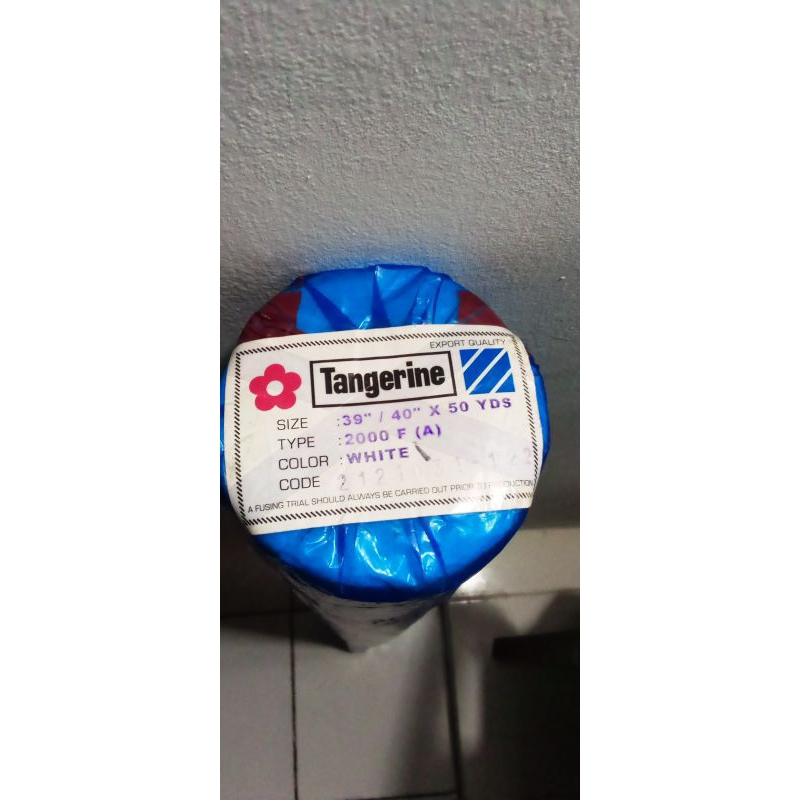 1 Roll Kain Viselin Lem/ Kain Kapas Lem Merk Tangerine 2000F (A)