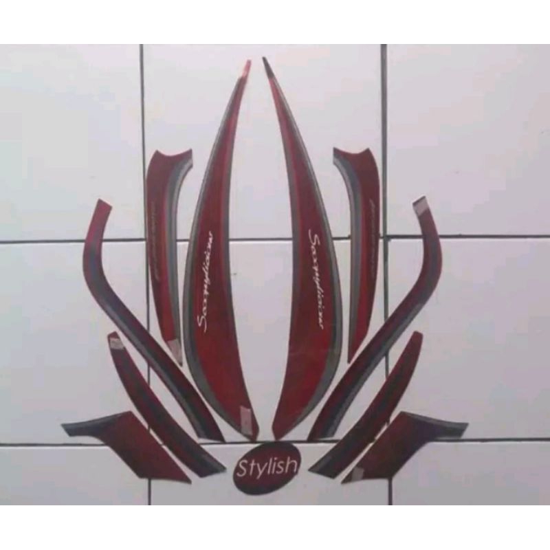 striping scoopy 2018-2019