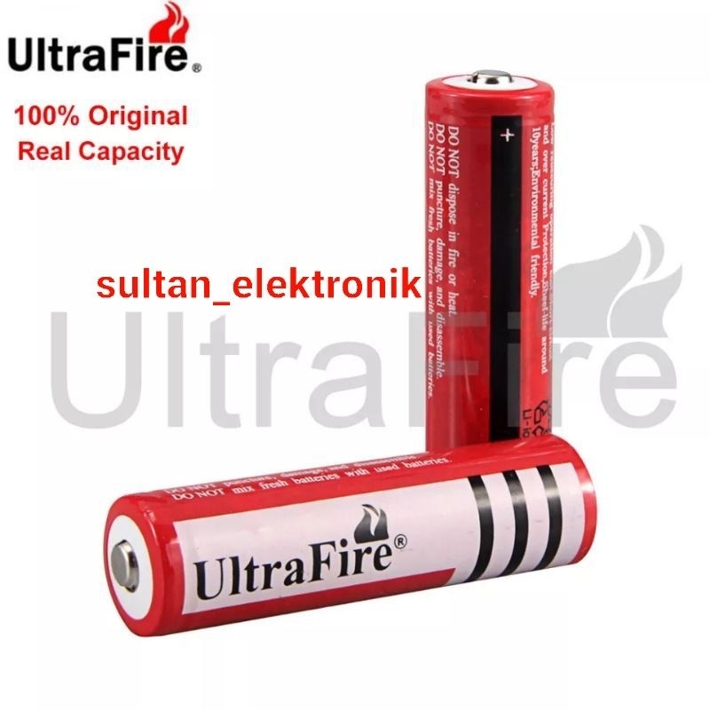 Baterai/Battery 18650 Ultrafire mAh