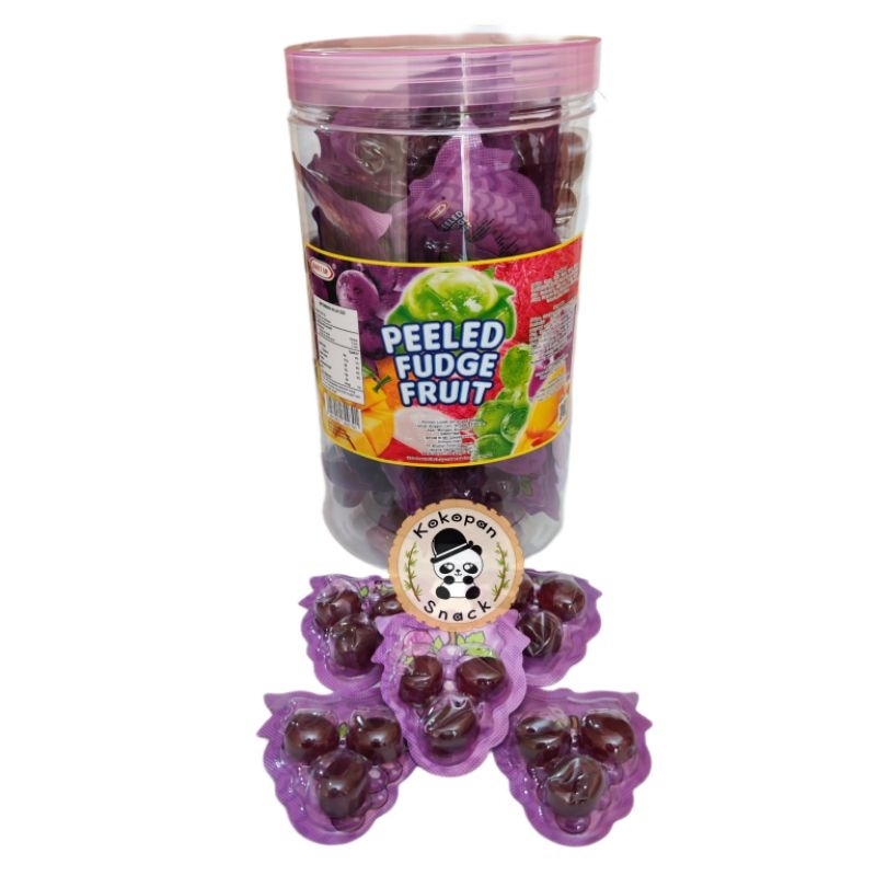 SWEET ME PEELED FUDGE FRUIT TOPLES ISI 50