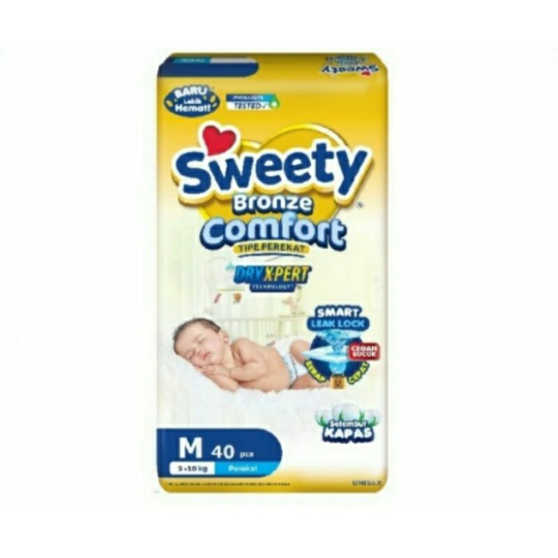 sweety bronze comfort m40 tipe perekat