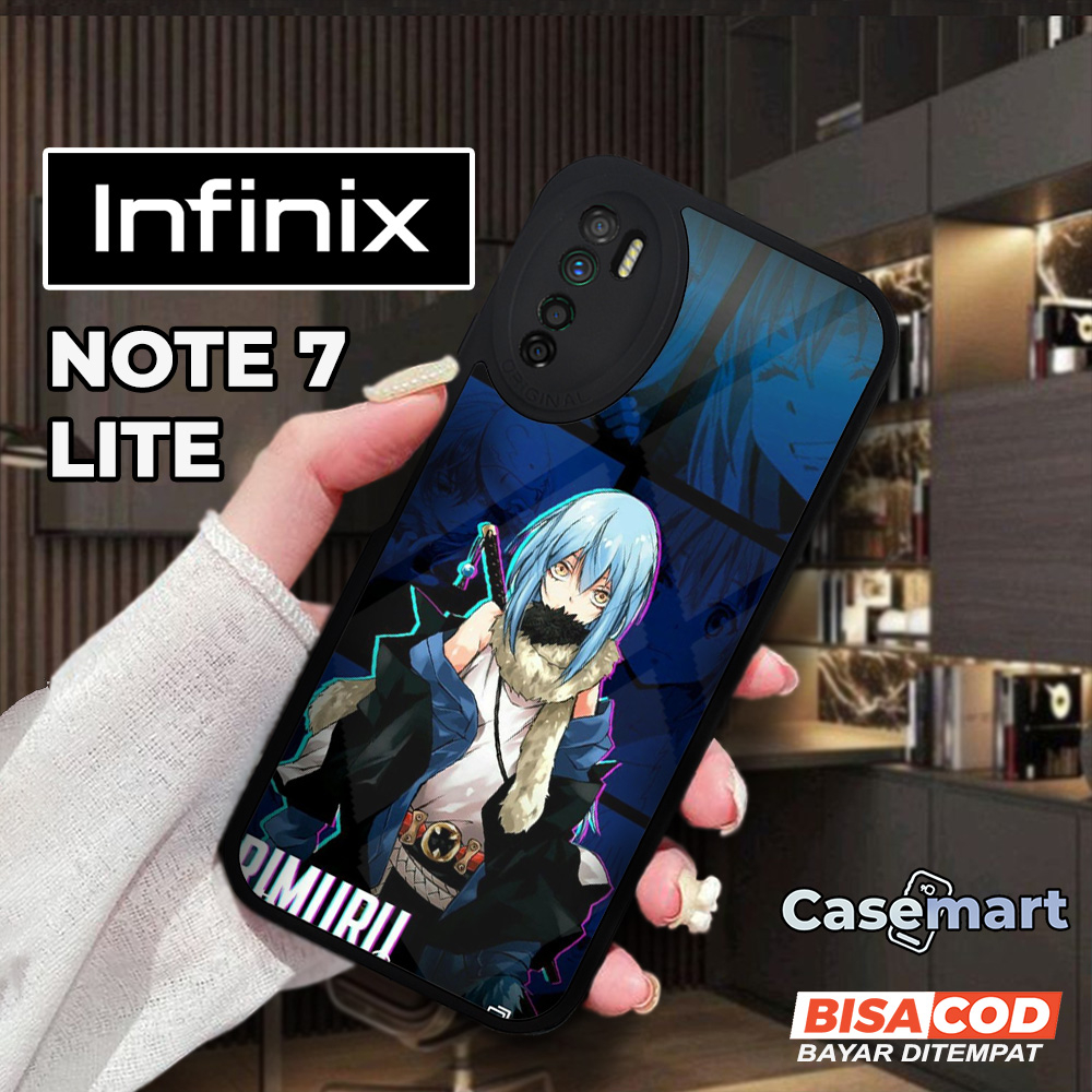 Case Infinix NOTE 7 LITE Casing Hp Infinix NOTE 7 LITE CASEMART [RMRU] Case Hp Infinix Custom Case F