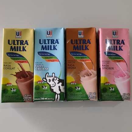 

Ultra Milk Susu UHT Kemasan 250ml