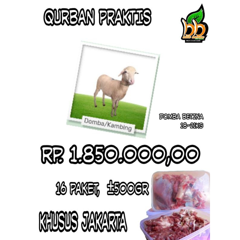 

Qurban Type Berkah - Aqiqah Bilik Bambu