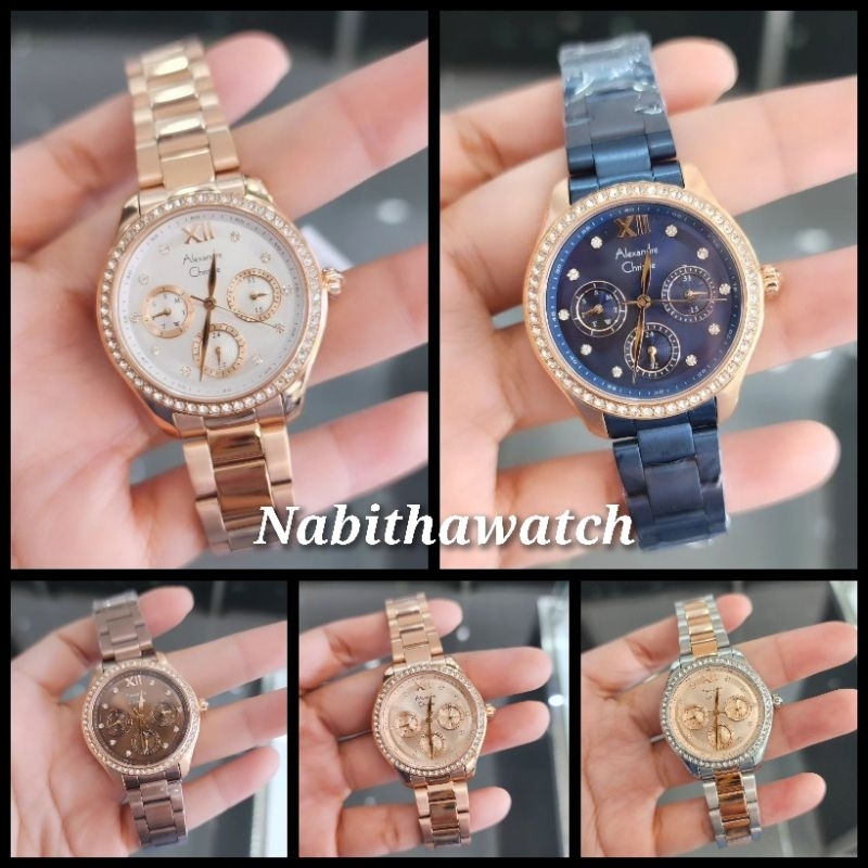 Jam Tangan Wanita Alexandre Christie AC2A69 New 2A69 Original Garansi Resmi